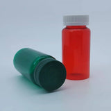 100ml food grade plastic bottle, 100ml PET wide mouth capsule, empty bottle with pressure screw cap