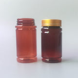 Manufacturer's stock 120g plastic bottle, large mouth health product bottle, PET bamboo bottle with aluminum cap