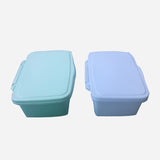 Wholesale plastic PP desktop wet wipe box desktop 2 with dust cover desktop storage box can hold masks and wet wipes