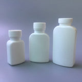 Factory direct supply wholesale pharmaceutical packaging 70g plastic bottle 70ml injection blown PE sealed flat bottle small pill bottle