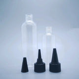Squeeze bottle, food grade pointed pet plastic bottle, disposable squeeze bottle, large capacity shampoo gel packaging can