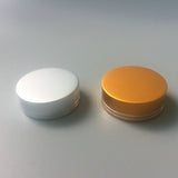 Manufacturer's stock 120g plastic bottle, large mouth health product bottle, PET bamboo bottle with aluminum cap