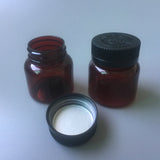 Manufacturer 50ml solid health product plastic bottle, thickened bottle body, pressure screw cap, PET medical plastic bottle in stock