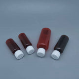 Food grade plastic small bottles, empty bottles, cosmetics PET empty bottles, sorting bottles, brown liquid sample bottles