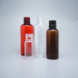 PET plastic extrusion bottle Flap bottle 120ml 60ml 30ml 10ml liquid lotion face cream