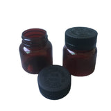 Manufacturer 50ml solid health product plastic bottle, thickened bottle body, pressure screw cap, PET medical plastic bottle in stock