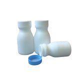 Manufacturer's 60ml Calcium Patch Bowling Ball shaped Medicinal Plastic Bottle 60ccPE Health Solid Candy Bottle